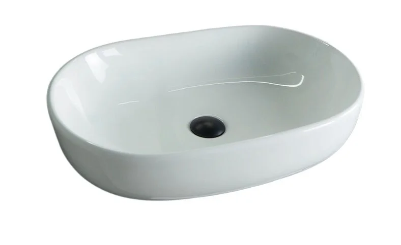 Раковина GID Lago N9026a 60 см белая - фото 1