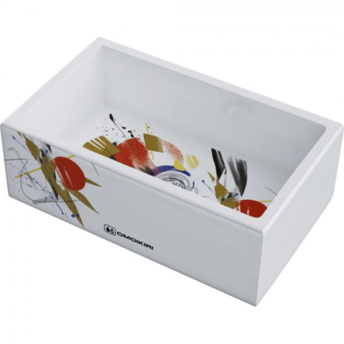 Мойка для кухни Omoikiri Mikura 76-TOKYO 76 см белая - фото 1