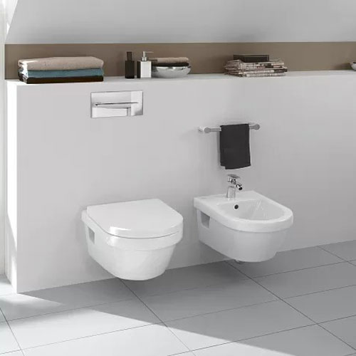 Унитаз подвесной Villeroy & Boch Omnia Architectura альпийский белый с покрытием AntiBac - фото 2