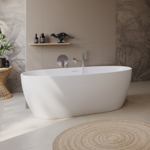Ванна акриловая BelBagno 170x80 см белая - фото 4