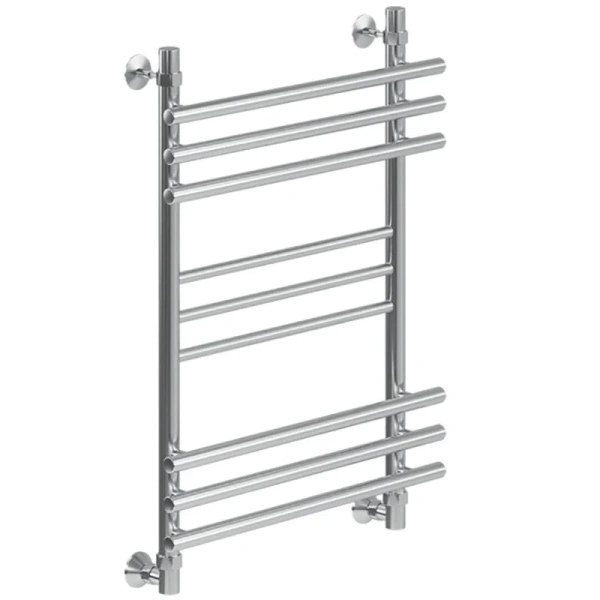 Полотенцесушитель водяной Ника Bamboo 80x50 см хром - фото 1