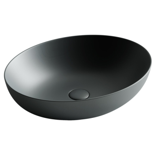 Раковина Ceramica Nova Element 51 см темный антрацит матовая - фото 4