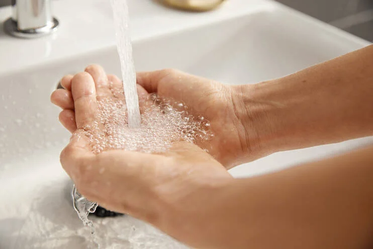 Смеситель для раковины Hansgrohe Rebris хром, современные, hi-tech - фото 3