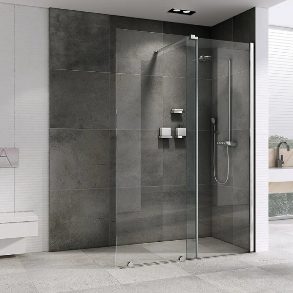 Душевая дверь в нишу Abber Komfort 120 см стекло прозрачное, в наличии - фото 8