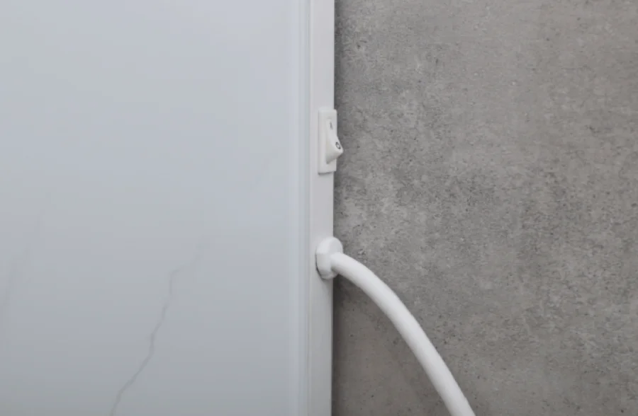 Полотенцесушитель электрический Black&White Moon 40x90 см белый мрамор - фото 3