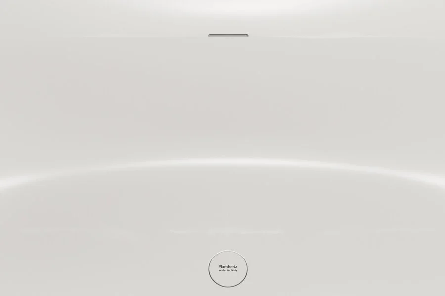 Ванна из искусственного камня Plumberia Selection Veloma, 180 х 80 см, белый матовый, VELOMA 180BO, отдельностоящие - фото 7