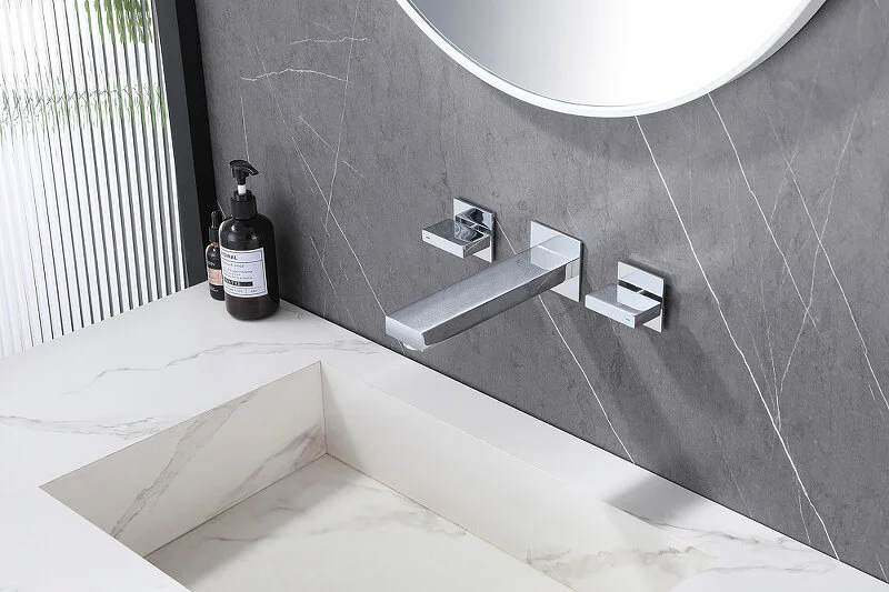 Смеситель для раковины Abber Daheim хром, современные, hi-tech - фото 3