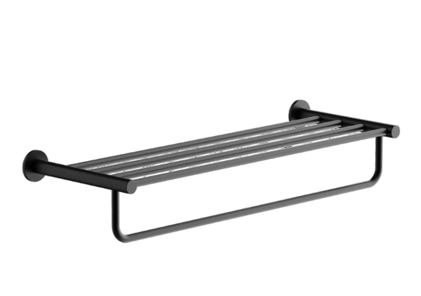 Полотенцедержатель Sancos Base черный матовый - фото 1