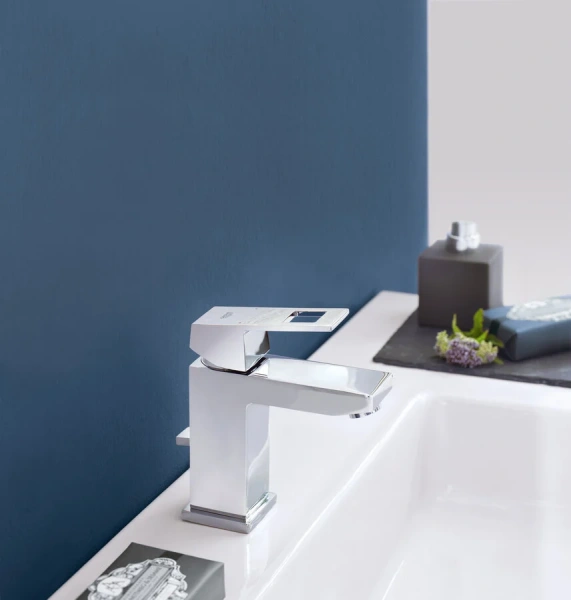 Смеситель для раковины Grohe Eurocube 23127, однорычажные, двухрычажные - фото 7
