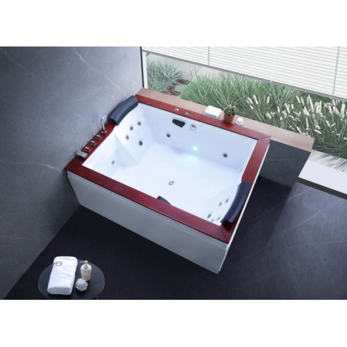 Ванна акриловая Gemy 186х151 см с гидромассажем левосторонняя, прямоугольные - фото 4