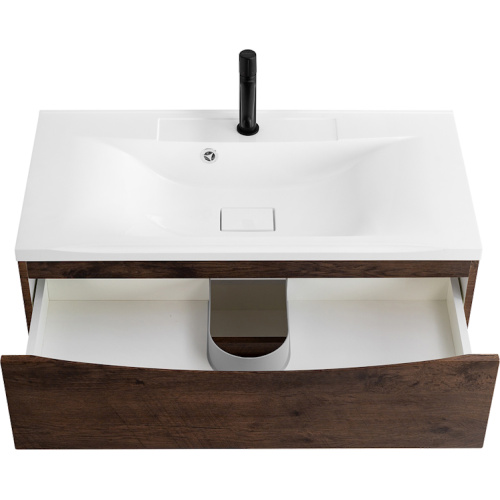 Тумба под раковину подвесная BelBagno Marino 100 см rovere moro, 100 см - фото 6