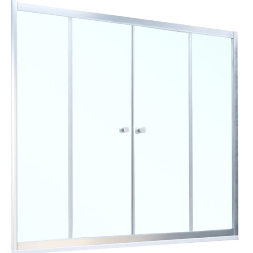 Душевая шторка на ванную стекло прозрачное Vegas-glass Z2V 170 01