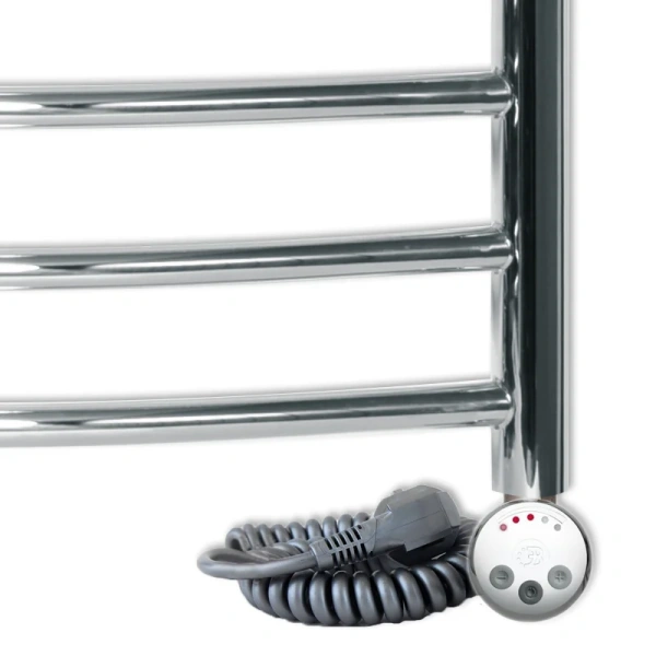 Полотенцесушитель электрический Ника Arc 50х50 см правый, хром - фото 3
