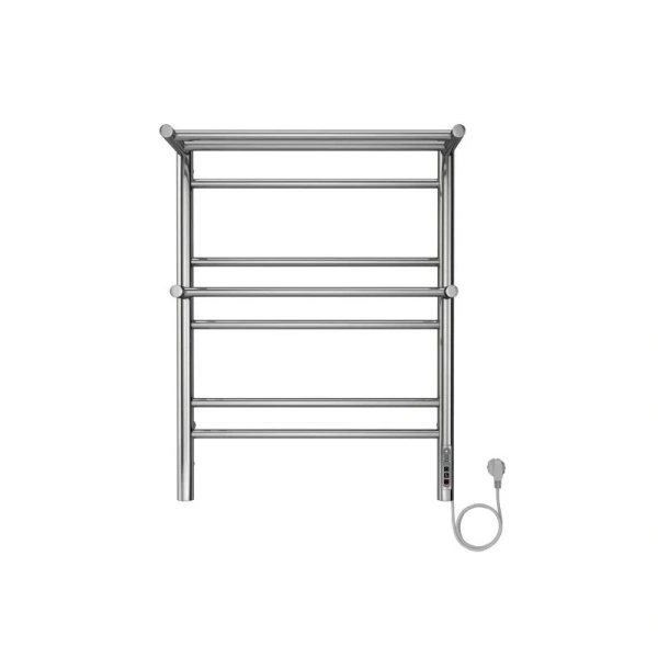 Полотенцесушитель электрический Акватек Альфа 50x70 см хром - фото 1