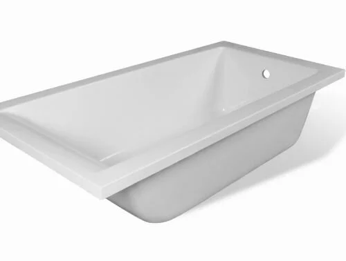 Ванна из литьевого мрамора Эстет Дельта 150x70 см белая глянцевая