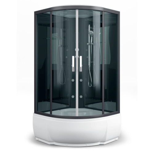 Душевая кабина, высокий поддон, Erlit Eclipse ER 5710TP-C24 100 - фото 2