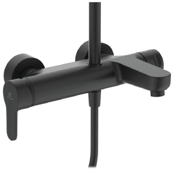 Душевая стойка Ideal Standard Cerafine O черная со смесителем - фото 3