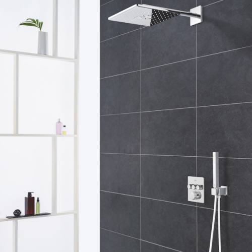 Смеситель для душа Grohe Grohtherm SmartControl термостатический хром, в наличии - фото 8