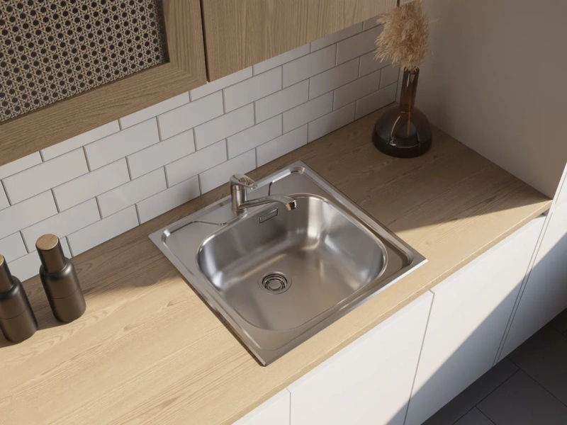 Мойка для кухни Omoikiri Saru 48-IN 48 см нержавеющая сталь - фото 3