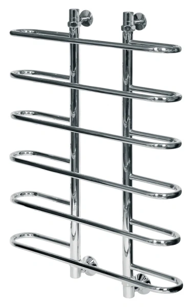 Полотенцесушитель водяной Ника Mix 80x50 см хром, современные, hi-tech - фото 2