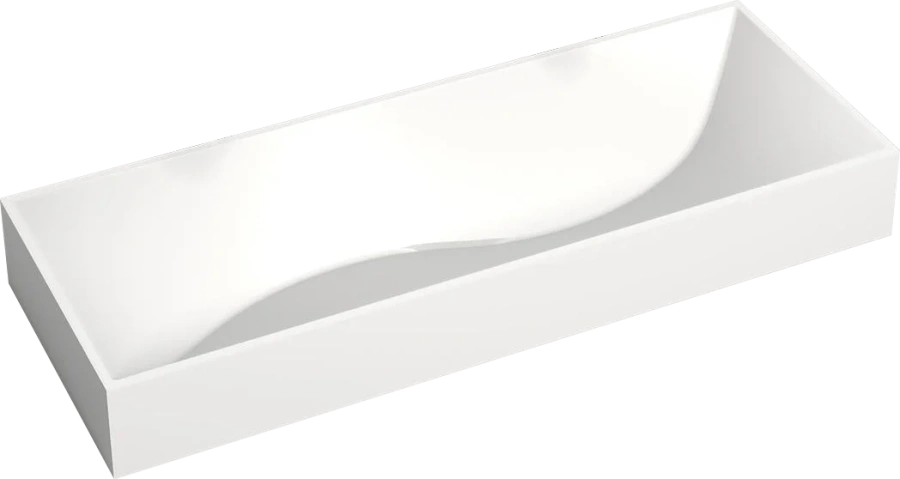 Раковина Salini Sonata 120 см накладная - фото 1