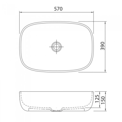 Раковина для ванной Balteco Trapez - фото 4