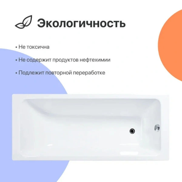 Чугунная ванна Diwo Суздаль прямоугольная 170x70 см, с ножками, цвет белый, DS0009/D0017, прямоугольные - фото 5