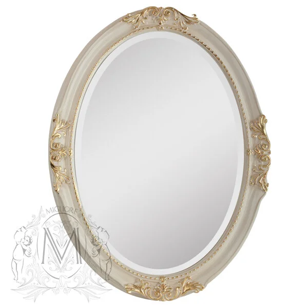 Зеркало Migliore 62 см серебро, в раме - фото 4