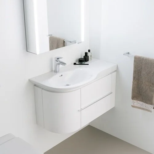 Тумба под раковину подвесная Laufen Case 85 см белый матовый - фото 4