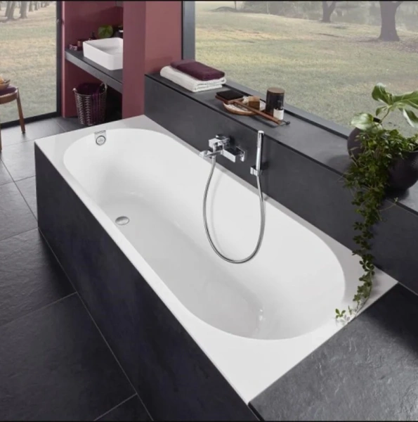 Ванна квариловая Villeroy&Boch Oberon 2.0 UBQ181OBR2DV-01, 180 x 80 см, альпийский белый, без гидромассажа - фото 6