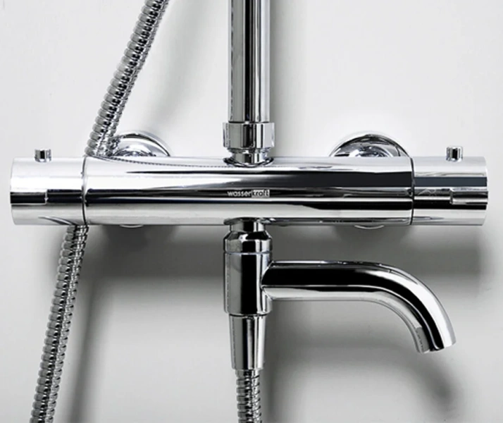 Душевая стойка WasserKRAFT с термостатическим смесителем, по запросу - фото 9