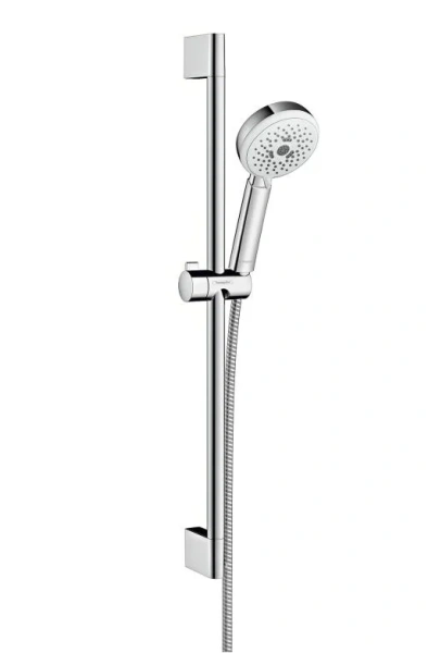 Душевой гарнитур Hansgrohe Crometta 100 белый/хром - фото 1
