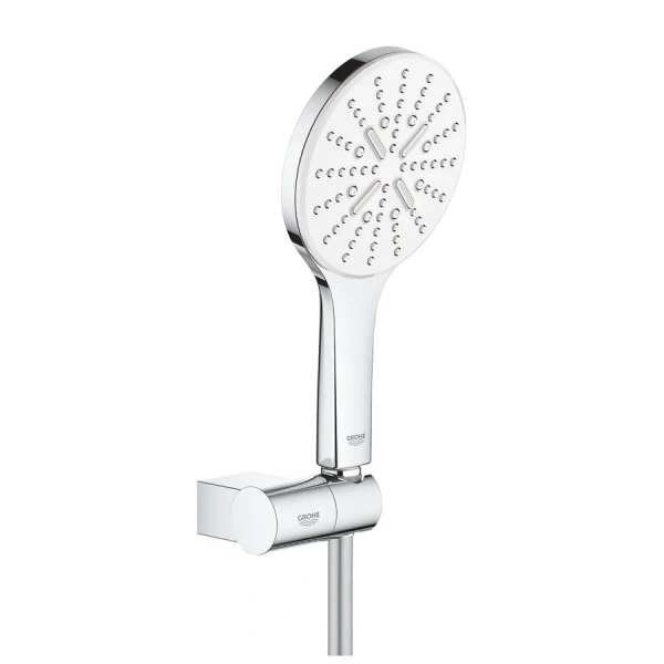 Душевой комплект Grohe Rainshower SmartActive белая луна/хром - фото 1