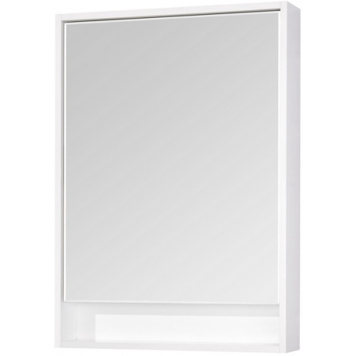 Зеркальный шкаф с подсветкой Акватон Капри 1A230302KP 60 см с регулируемыми полочками - фото 1