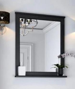 Зеркало Акватон Леон 65 см дуб бежевый, прямоугольные - фото 5