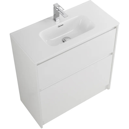 Тумба под раковину напольная BelBagno Kraft 80 см Bianco Opaco, напольная, пристенная - фото 4