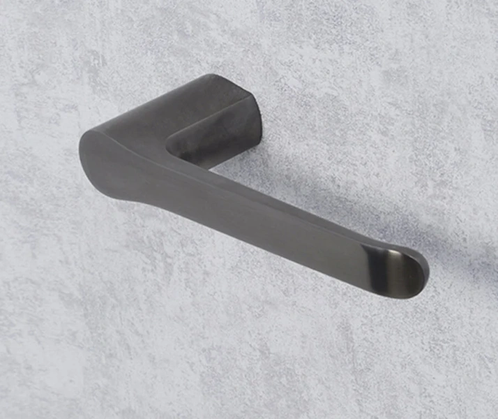 Бумагодержатель WasserKRAFT Wiese оружейная сталь - фото 3