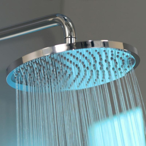 Душевая стойка Hansgrohe Crometta S с однорычажным смесителем, современные, hi-tech - фото 2