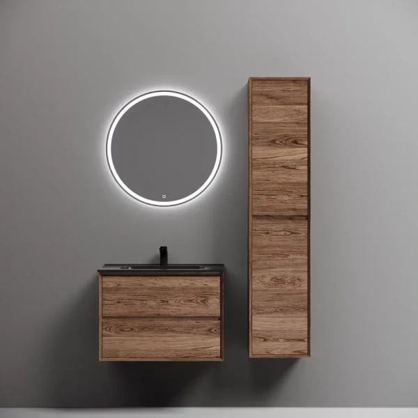 Тумба под раковину подвесная Sancos Marmi 2.0 70 см дуб чарльстон, комплект (набор) - фото 8