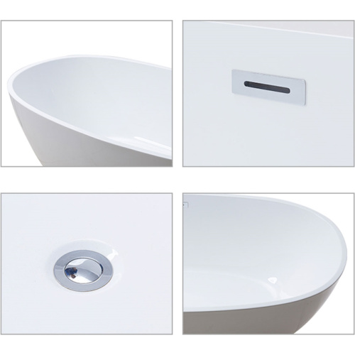 Ванна акриловая Vincea 170x87 см белая - фото 3