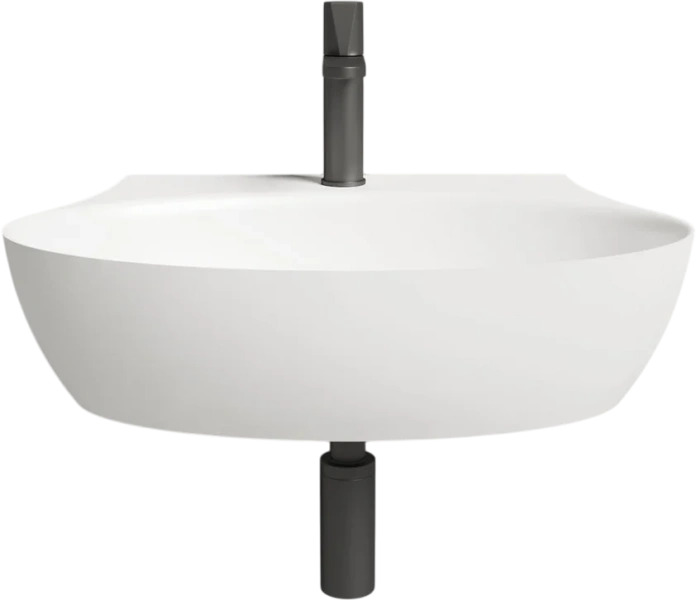 Раковина Salini Alda Wall 02 60 см белый глянец - фото 1