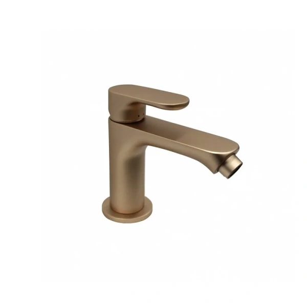 Смеситель для биде Kerama Marazzi Ole золотой атласный - фото 1