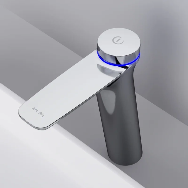 Смеситель для раковины Am.Pm Inspire 2.0 TouchReel электронный высокий, с донным клапаном, с 1 монтажным отверстием - фото 8