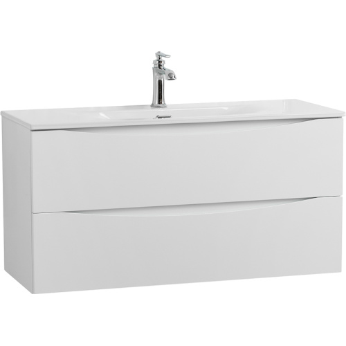 Тумба под раковину подвесная BelBagno Marino-Cer-Mini 100 см Bianco Lucido, современная, hi-tech - фото 3
