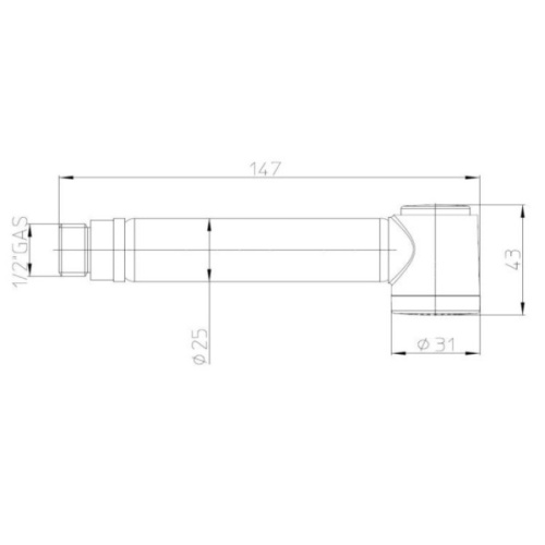 Гигиенический душ Bossini B00427 CR - фото 3