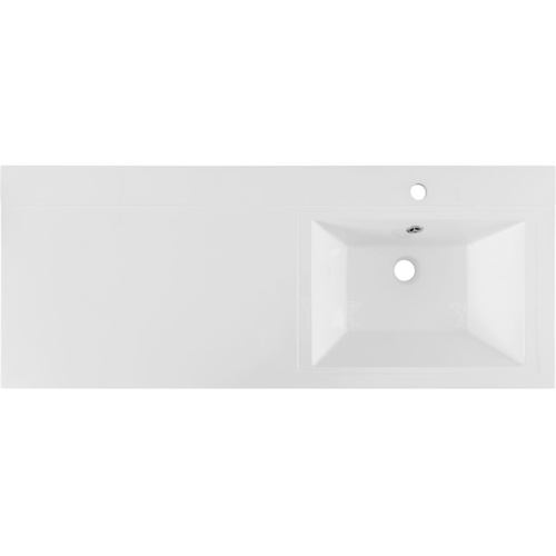 Раковина над стиральной машиной Aquanet Персона 120 см правосторонняя, прямоугольной формы, широкая - фото 5