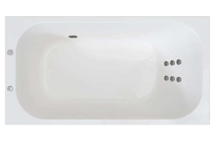 Акриловая ванна Радомир Прованс 1-01-2-0-1-185К, 180 x 80 см, каркас, фронтальный экран, сифон, слив-перелив автомат в комплекте, белая/хром, 180 см - фото 9