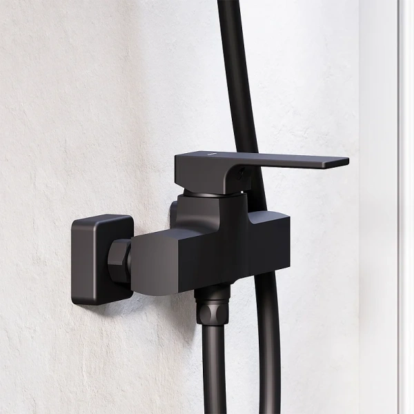 Смеситель для душа Damixa Gala черный, современные, hi-tech - фото 3