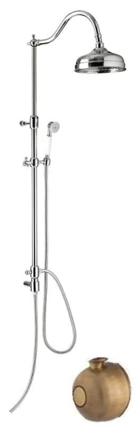 Душевая система бронза Emmevi - фото 2