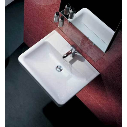 Раковина Laufen Pro 8.1895.3.000 65 см белая, одинарные, недорогие - фото 8